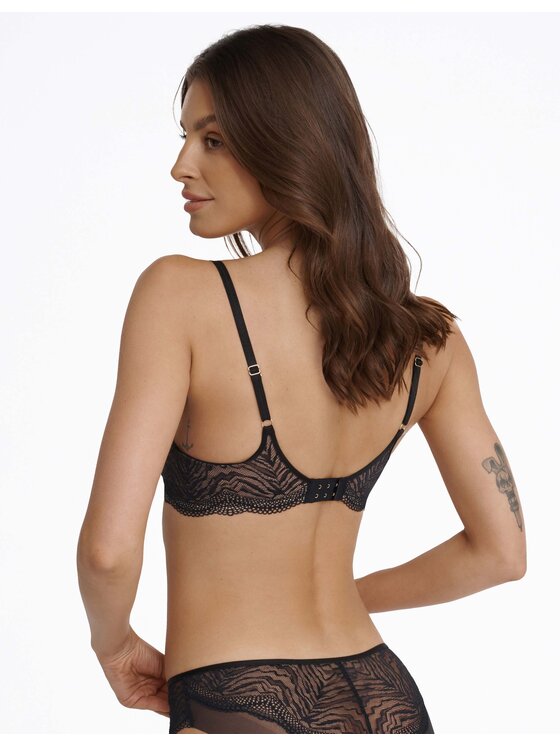 Esotiq Esotiq Biustonosz push-up 40890 Czarny