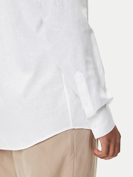 KARL LAGERFELD KARL LAGERFELD Koszula 605035 552627 Biały Regular Fit