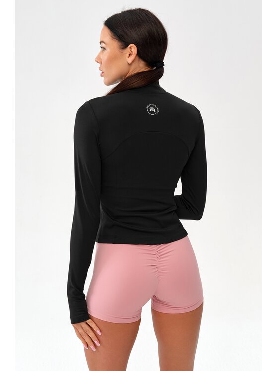 ROUGH RADICAL ROUGH RADICAL Felpa ZOYA ZIP Nero Slim Fit