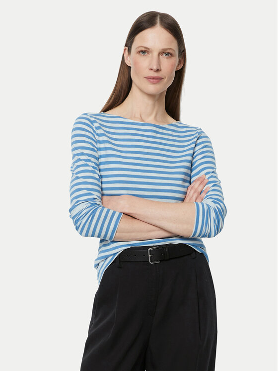 Marc O'Polo Marc O'Polo Blúz 406 2196 52597 Kék Regular Fit