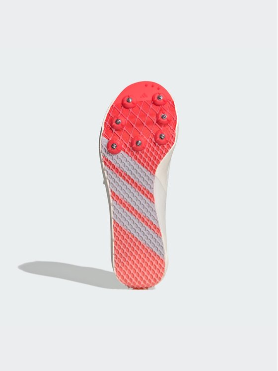 adidas adidas Kolce do biegania Adizero TJ/PV Track and Field Biały