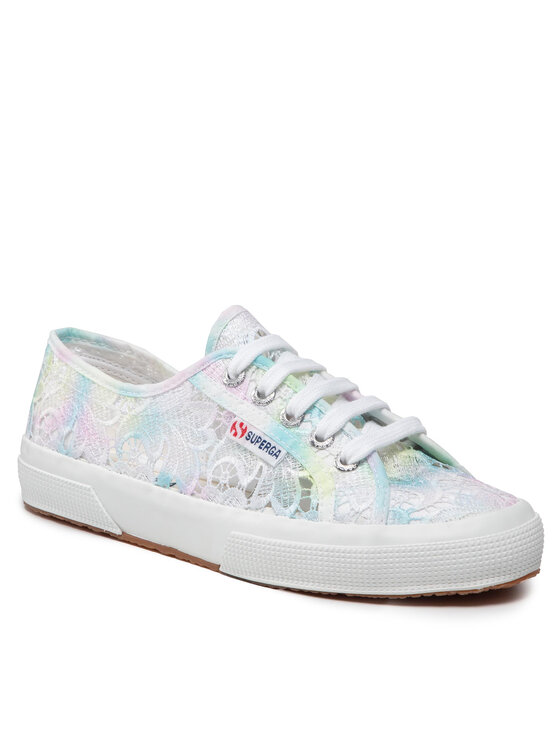 Superga Tenisky 2750 Macrame Tie Dye S81217W Biela