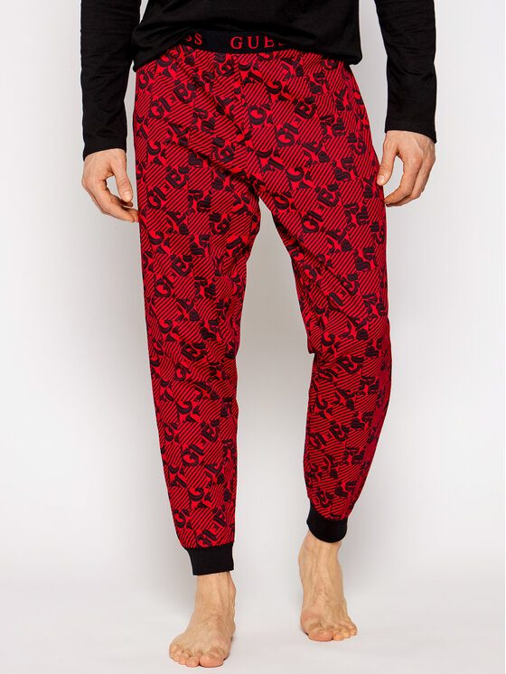 Guess Guess Піжама U0BX03 JR018 Чорний Regular Fit