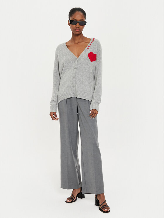 Kontatto Kontatto Ζακέτα 3M0168 Γκρι Regular Fit