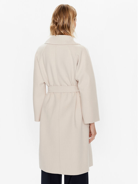 Weekend Max Mara Weekend Max Mara Volneni plašč Selz 2350110337 Bež Regular Fit