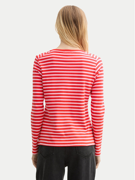 Tom Tailor Denim Tom Tailor Denim Blusa 1043085 Rosso Regular Fit