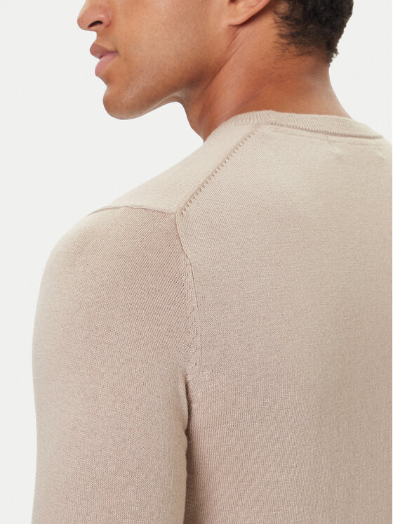 Guess Guess Pullover M5YR26 Z0122 Beige Slim Fit