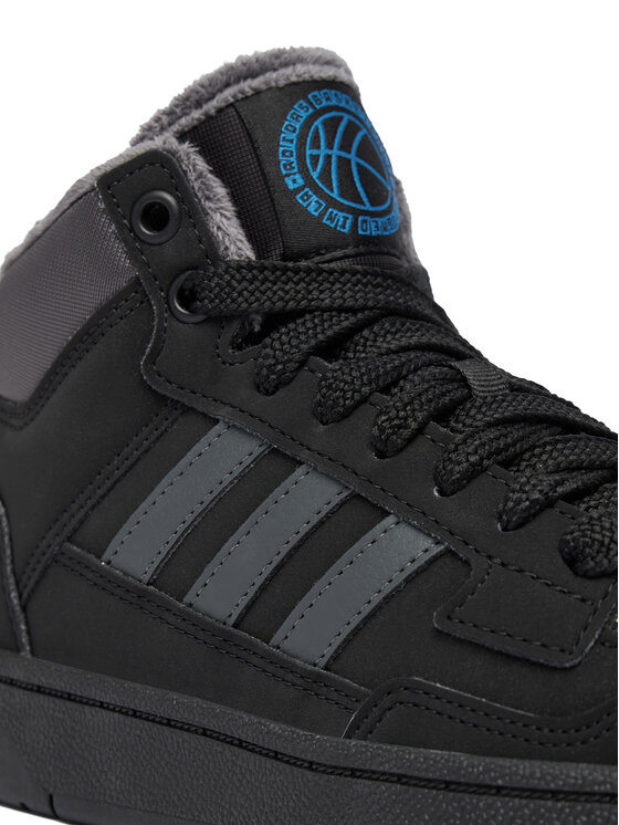 adidas adidas Αθλητικά Rapid Court Mid Winterized JR2804 Μαύρο