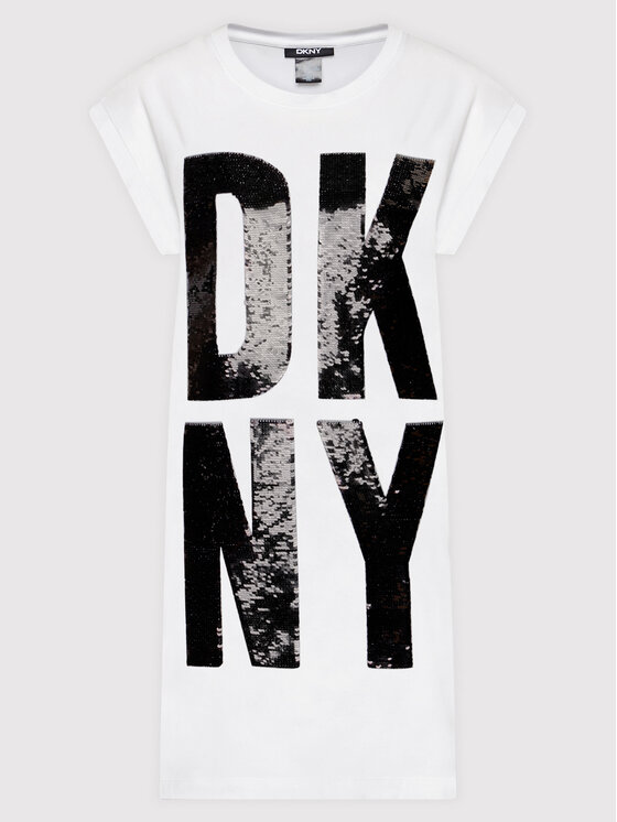 DKNY DKNY Tunica P1DTDB2M Bianco Regular Fit