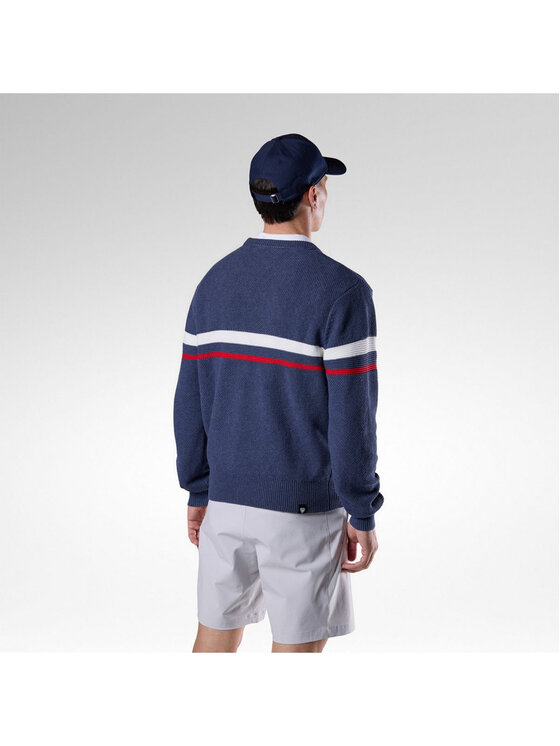 Rossignol Rossignol Sweter M Knitted Cn Sweater Granatowy Regular Fit