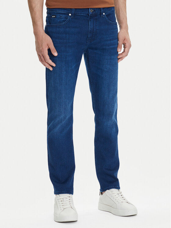 BOSS BOSS Blugi H-Delaware 50544888 Bleumarin Slim Fit