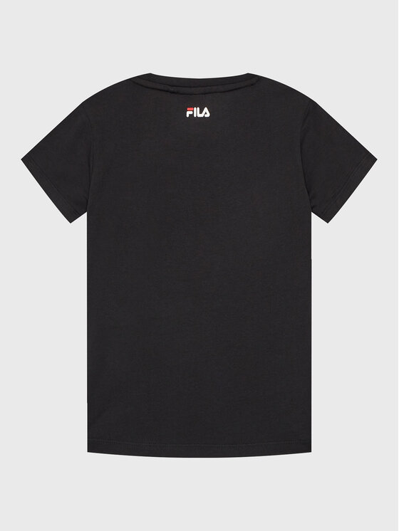 T-shirt Solberg Classic Logo FAT0109 Nero Regular