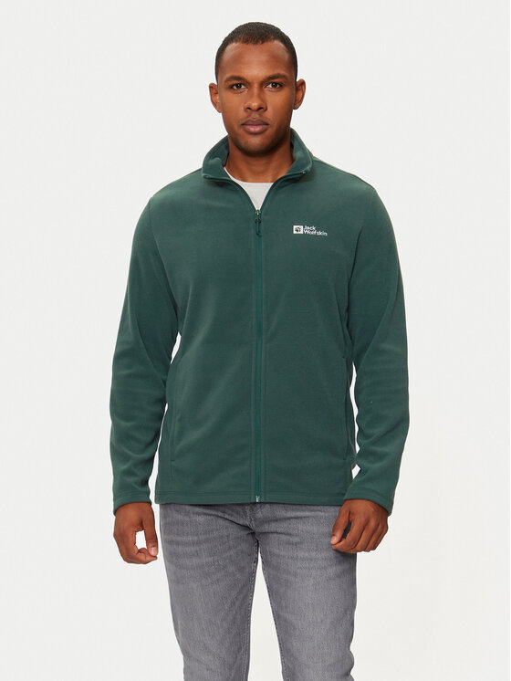 Jack Wolfskin Veste polaire Taunus Fz 1711451 Vert Regular Fit Modivo