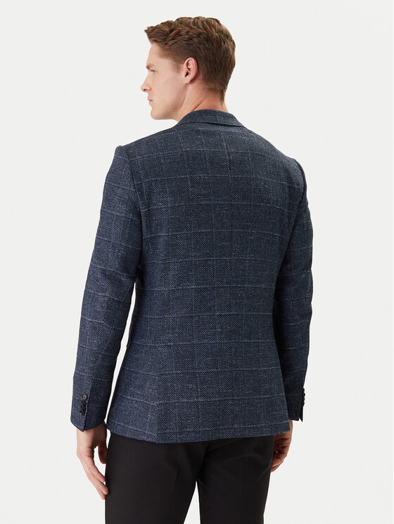 BOSS BOSS Преходно яке H-Hutson 50557205 Тъмносин Regular Fit