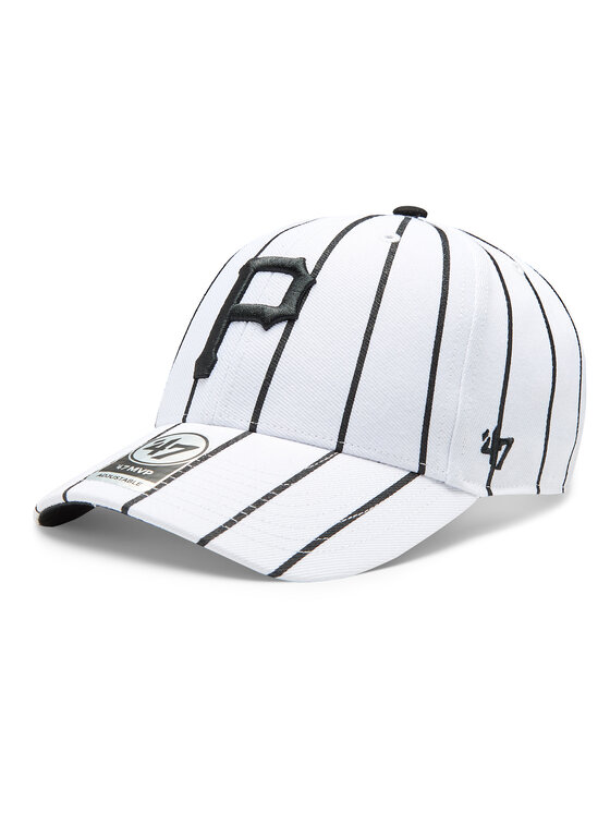 Șapcă 47 Brand MLB Pittsburgh Pirates Bird Cage 47 MVP B-BDCG20WBV-WH Alb