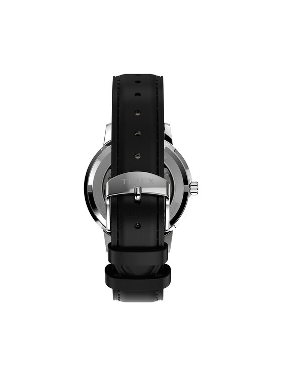 Timex Timex Ročna ura Lab Collab Automatic TW2Y46900 Črna