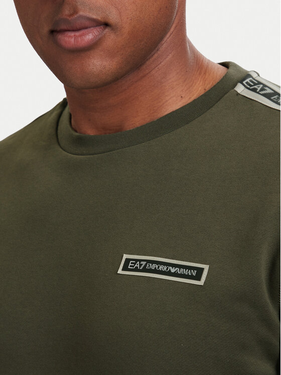 EA7 Emporio Armani EA7 Emporio Armani Pulóver 7M002195 AF10377 U7014 Sötétzöld Regular Fit