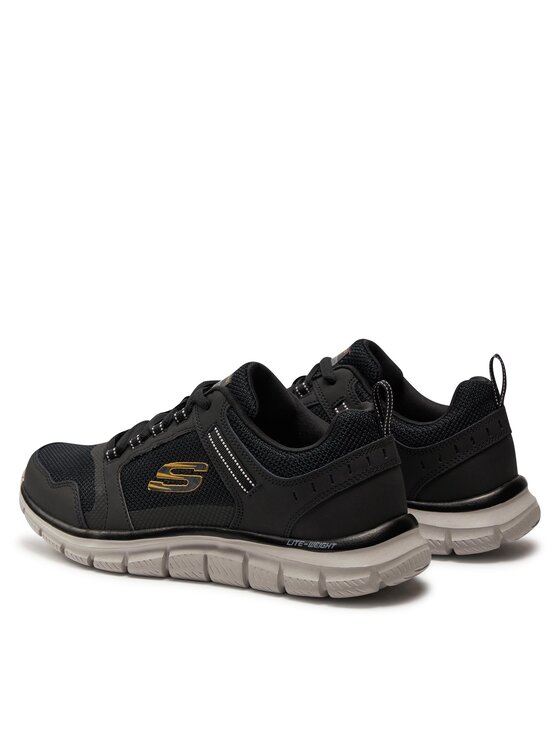 Skechers Skechers Αθλητικά Knockhill 232001/BKGD Μαύρο