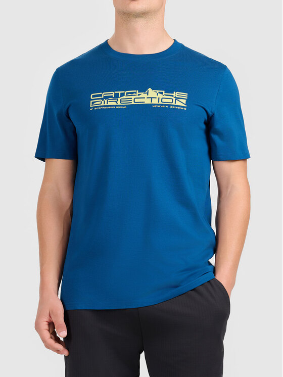 4F 4F T-Shirt 4FWAW26TTSHM3572-46S Zielony jasny Active Fit