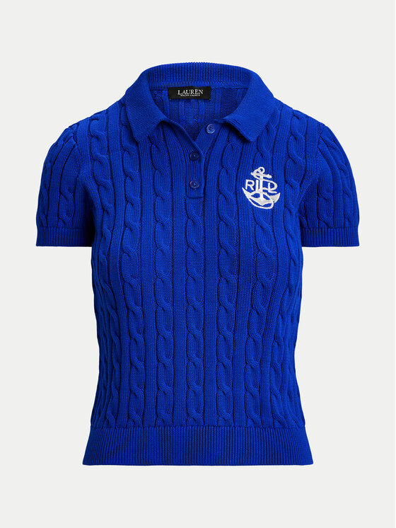 LAUREN RALPH LAUREN LAUREN RALPH LAUREN Polo majica 200957581002 Modra Slim Fit
