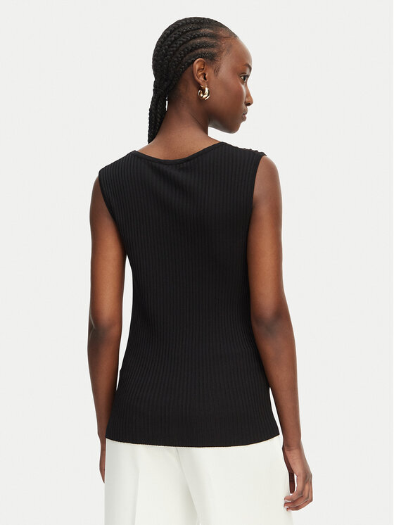 Rinascimento Rinascimento Top CFM0012239003 Schwarz Slim Fit