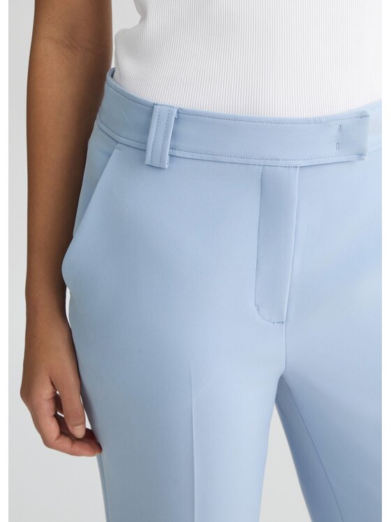 Liu Jo Liu Jo Pantaloni di tessuto CA5094T2200X064A Celeste Regular Fit