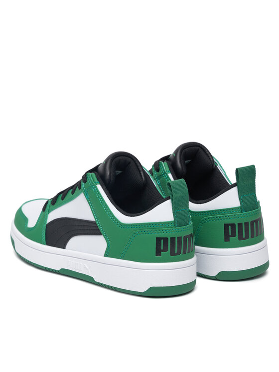 Puma Puma Sneakersy REBOUND LAYUP LO SL JR 37049024 Zielony
