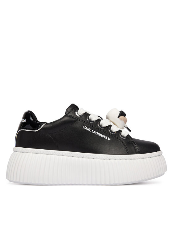KARL LAGERFELD KARL LAGERFELD Sneakersy Kreeper Lo KL42336T Čierna