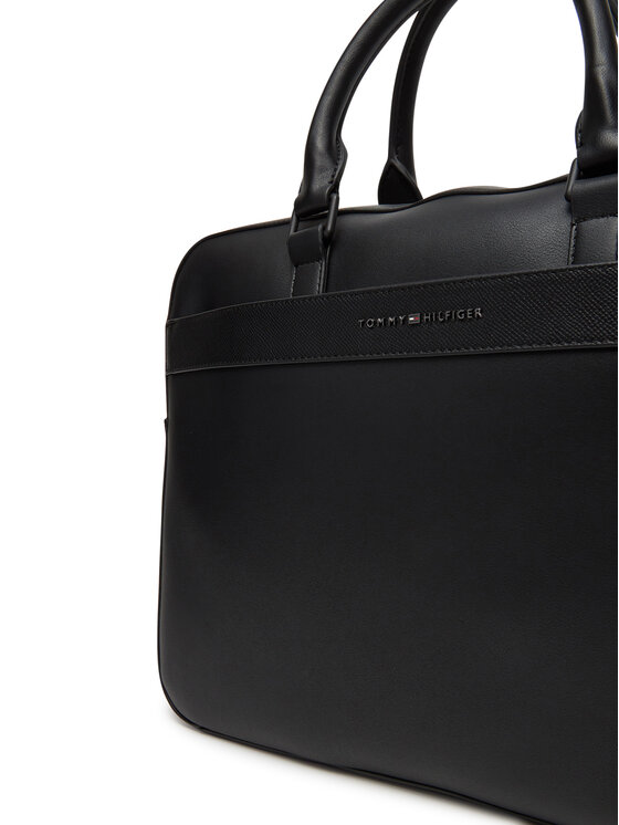 Tommy Hilfiger Tommy Hilfiger Sülearvutikott Th Corp Computer Bag AM0AM13222 Must