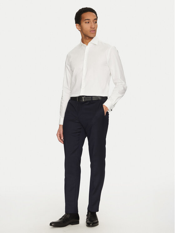 Calvin Klein Calvin Klein Košulja K10K107889 Bijela Regular Fit