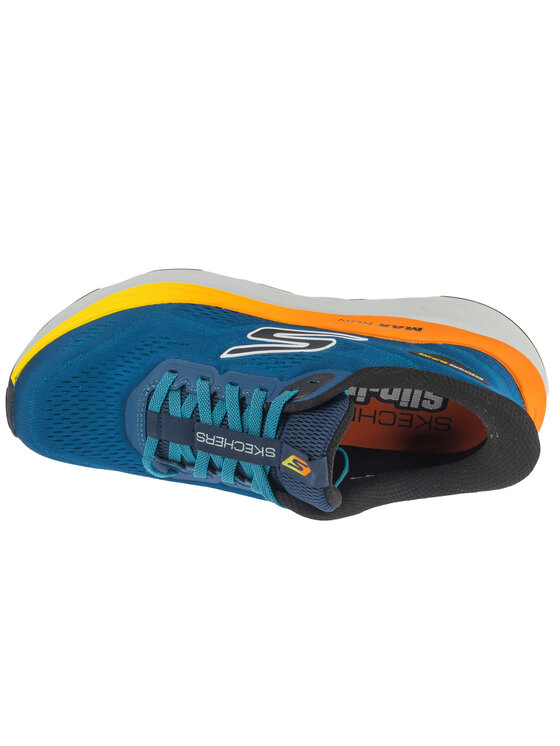Skechers Skechers Buty do biegania Slip-Ins: Max Run Granatowy