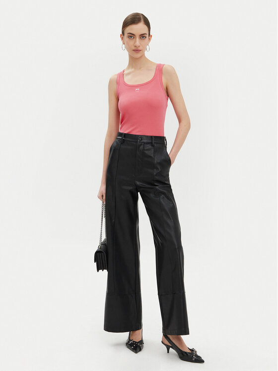 PINKO PINKO Top 100807 A2C1 Ružičasta Regular Fit