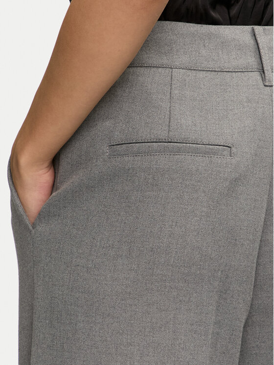 Guess Guess Hlače iz tkanine W4BB02 WGIF2 Siva Relaxed Fit