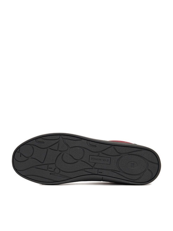 Eva Minge Eva Minge Sneakers EO-ELLA-WSDR13670 Dunkelrot