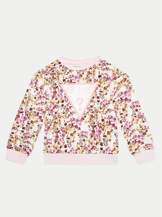 Guess Guess Felpa K4BQ00 KAD73 Rosa Regular Fit