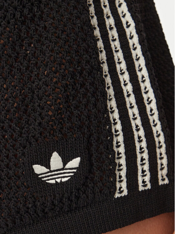 adidas adidas Riidest šortsid Knitted Crochet KC6478 Must Regular Fit