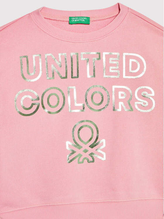 Felpa United Colors Of Benetton Per Bambino - Manica Lunga, Cotone Organico, Design Moderno - Foto 7