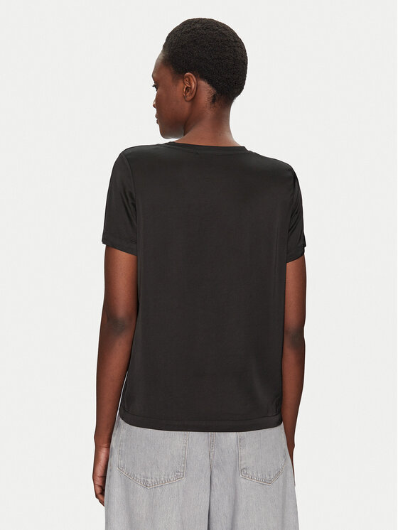 ViCOLO ViCOLO Majica TD0007 Crna Relaxed Fit