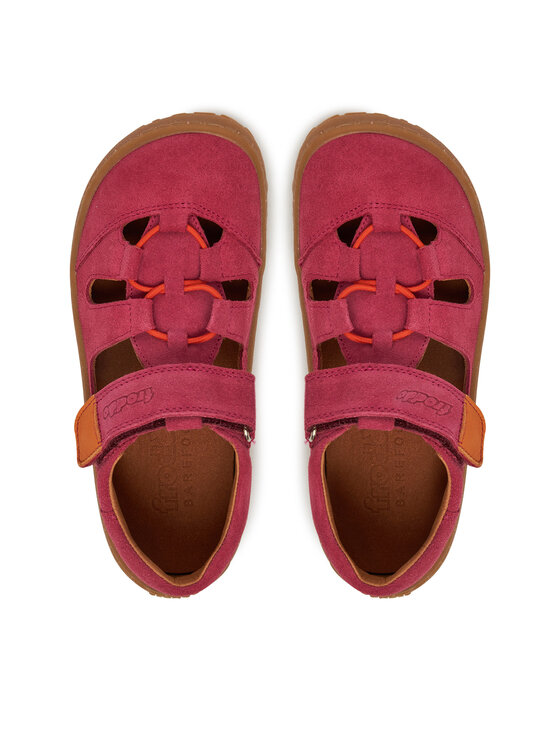Froddo Froddo Sandały Barefoot Elastic Sandal G3150262-12 D Różowy