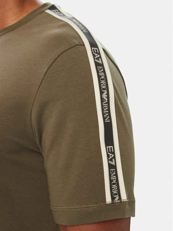 EA7 Emporio Armani EA7 Emporio Armani T-shirt 7M002189 AF10373 U7014 Kaki Regular Fit