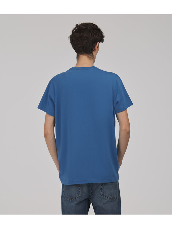 Lee Cooper Lee Cooper T-Shirt SIMPLE Niebieski Regular Fit