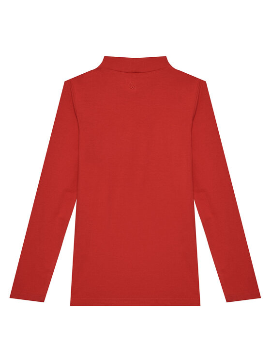 United Colors Of Benetton United Colors Of Benetton Rollkragenpullover 3Q8DC10L1 Rot Regular Fit
