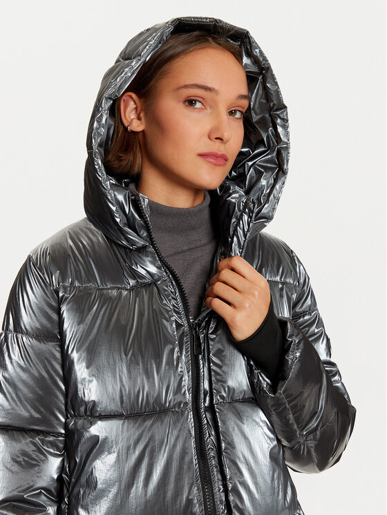 LOLA CASADEMUNT LOLA CASADEMUNT Μπουφάν χειμωνιάτικο LF2401024 Γκρι Regular Fit