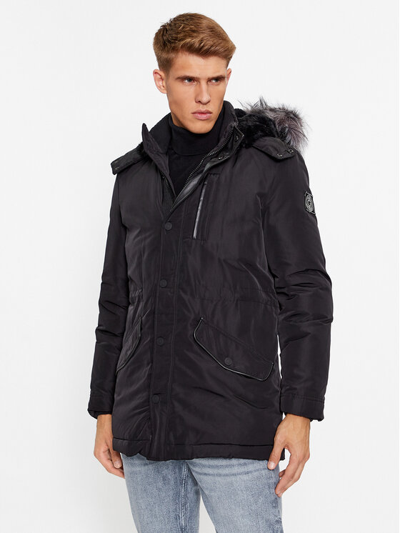 Guess Parka M3BL20 WFOW2 Čierna Regular Fit