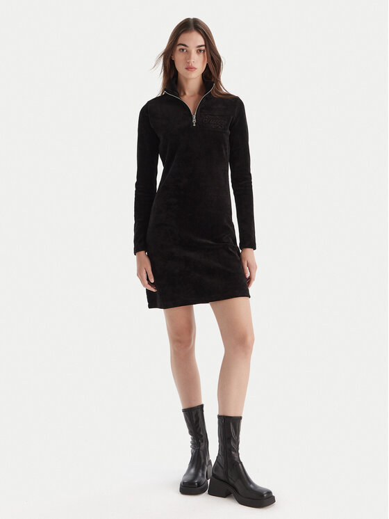 HUGO HUGO Повсякденна сукня Napensio 50549677 Чорний Regular Fit