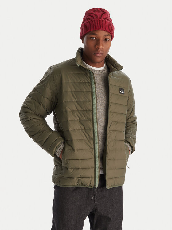 Quiksilver Quiksilver Geacă Scaly FZ EQYJK04190 Verde Regular Fit