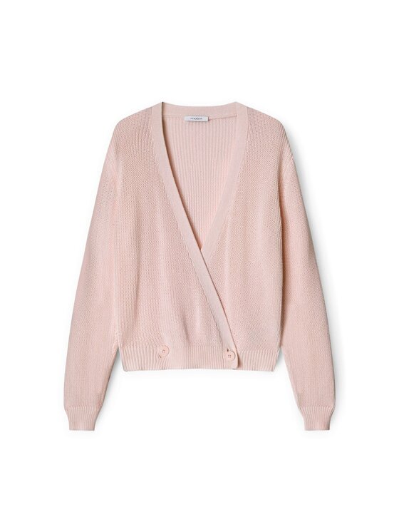Motivi Motivi Cardigan M217W003272N006 Rosa Regular Fit