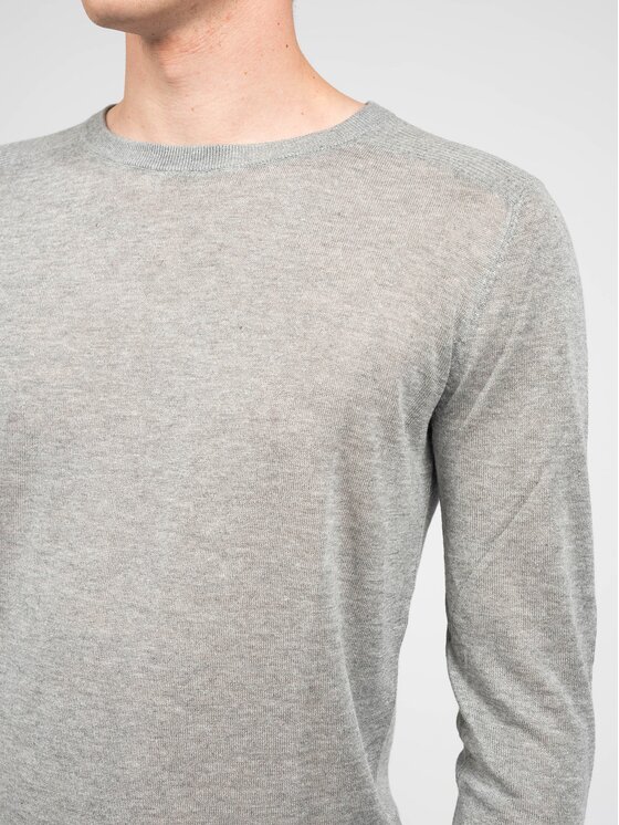 Antony Morato Antony Morato Sweter MMSW00763 YA100034 Szary Regular Fit