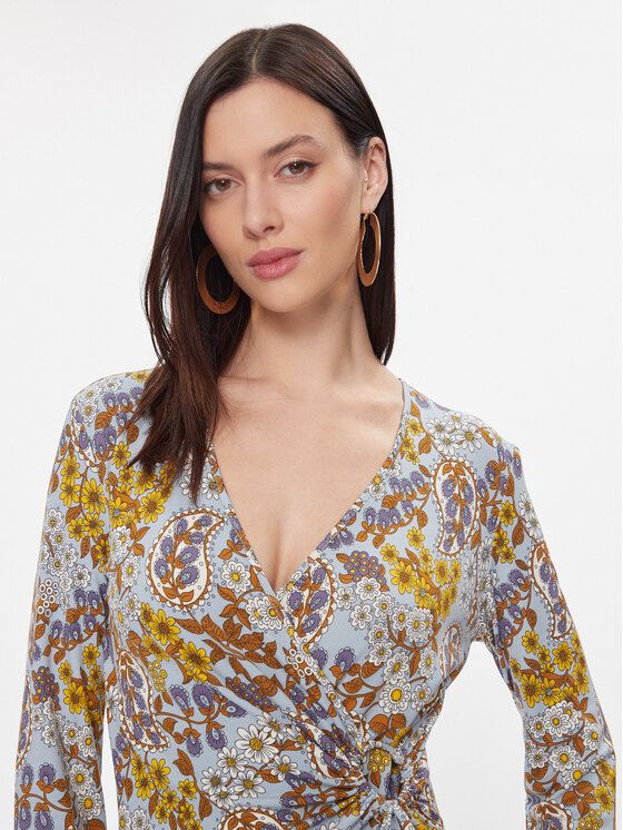 Weekend Max Mara Weekend Max Mara Rochie de zi Staffa 2415621061 Albastru Regular Fit