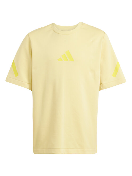 adidas adidas T-Shirt Z.N.E. JD0015 Gelb Loose Fit